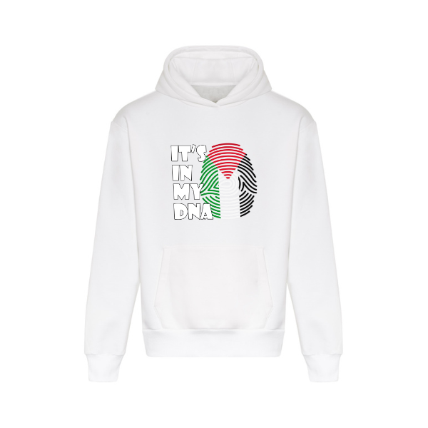 Ummah Trends Palestinian Flag IT'S IN MY DNA Print Hoodie