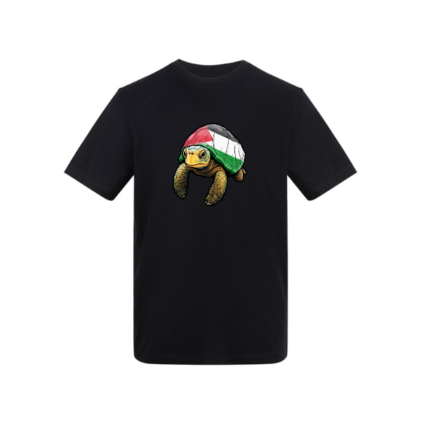 Ummah Trends Palestinian Flag Turtle Print T-Shirt