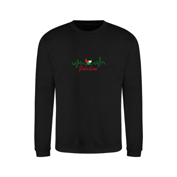 Ummah Trends Ummah Palestine Print Sweatshirt