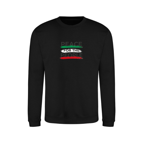 Ummah Trends PEACE FOR THE PEOPLE Print Sweatshirt