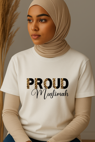 Ummah Trends PROUD - Muslimah Print T-Shirt