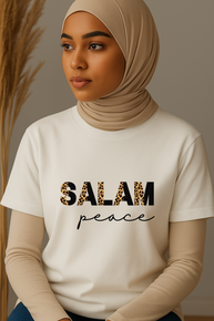 Ummah Trends SALAM - Peace Print T-Shirt