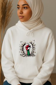 Ummah Trends Free Palestine Print Hoodie