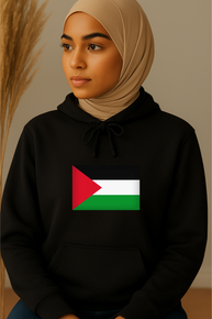 Ummah Trends Palestinian Flag Print Hoodie