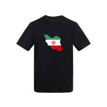 Ummah Trends Iranian Flag Map Print T-Shirt