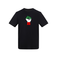 Ummah Trends Iranian Flag Fist Hand Print T-Shirt