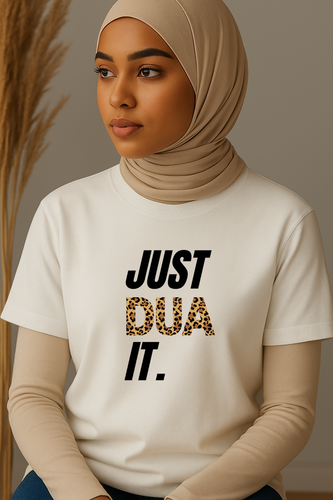 Ummah Trends JUST Dua IT Print T-Shirt
