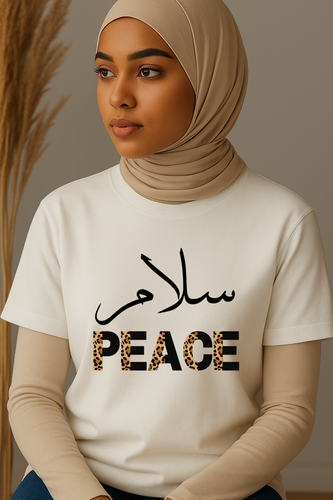 Ummah Trends PEACE Print T-Shirt