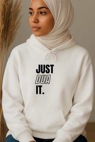 Ummah Trends JUST DUA IT Print Hoodie