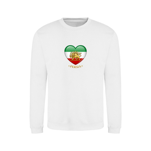 Ummah Trends Iranian Flag PERSIA Print Sweatshirt