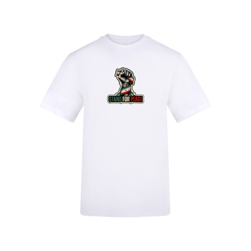 Ummah Trends STAND FOR PEACE Fist Hand Print T-Shirt