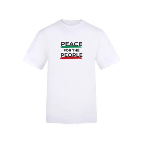 Ummah Trends PEACE FOR THE PEOPLE Print T-Shirt