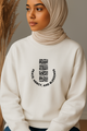 Ummah Trends Peace, Mercy, And Blessings Print Sweatshirt