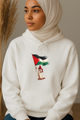 Ummah Trends Palestinian Flag Print Hoodie