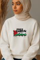 Ummah Trends Free Palestine Print Sweatshirt