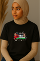 Ummah Trends Free Palestine Print T-Shirt