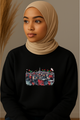 Ummah Trends Free Palestine Print Sweatshirt