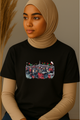 Ummah Trends Free Palestine Print T-Shirt