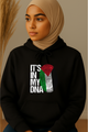 Ummah Trends Palestinian Flag IT'S IN MY DNA Print Hoodie