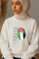 Ummah Trends Palestinian Flag IT'S IN MY DNA Print Sweatshirt