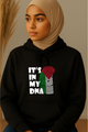 Ummah Trends Palestinian Flag IT'S IN MY DNA Print Hoodie
