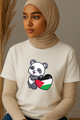 Ummah Trends Palestinian Flag Panda Print T-Shirt