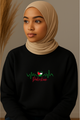 Ummah Trends Ummah Palestine Print Sweatshirt