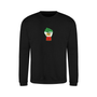 Ummah Trends Iranian Flag Fist Hand Print Sweatshirt