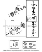 Parts lookup Shindaiwa T231X Air Filter A226000740 OEM diagram