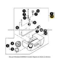 SHINDAIWA Fuel Tank Assy A038000233 - Diagram