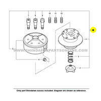 【処分価格・お買い得】HEAD　188cm R30 Shindaiwa OEM part 78890-4000 - High-Capacity Manual Head