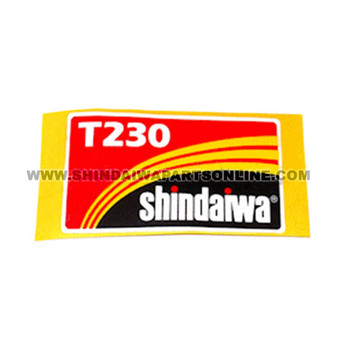 Shindaiwa X504001710 - Label Replaces 70140-32120 