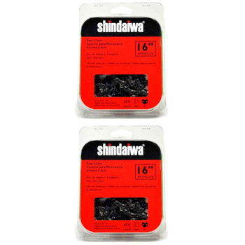 S91PX57CQ - CHAINSAW CHAIN BY SHINDAIWA - 91PX AdvanceCut,  PITCH 3/8" LP, 16" BAR, 0.050" GAUGE, 57