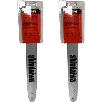 S16A0CD3757 - GUIDE BAR BY SHINDAIWA - A0CD Bajo Rebote,  PITCH 3/8" LP, 16" BAR, 0.050" GAUGE, 57 D