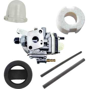 SHI B450 COMPLETE CARBURETOR FUEL FILTER-GROMMET-LINES PRIMER BULB KIT