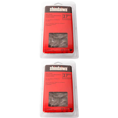 S72LPX93CQ - CHAINSAW CHAIN BY SHINDAIWA - 72LPX PowerCut,  PITCH 3/8", 27" BAR, 0.050" GAUGE, 93 DL