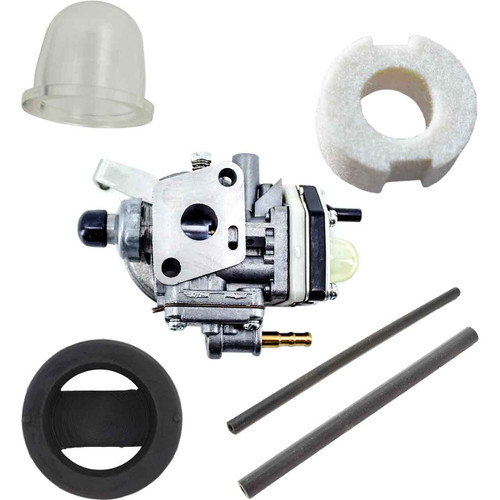 SHI B450 COMPLETE CARBURETOR FUEL FILTER-GROMMET-LINES PRIMER BULB KIT