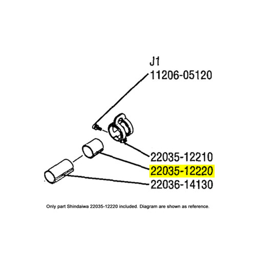 SHINDAIWA Collar 22035-12220 - Diagram