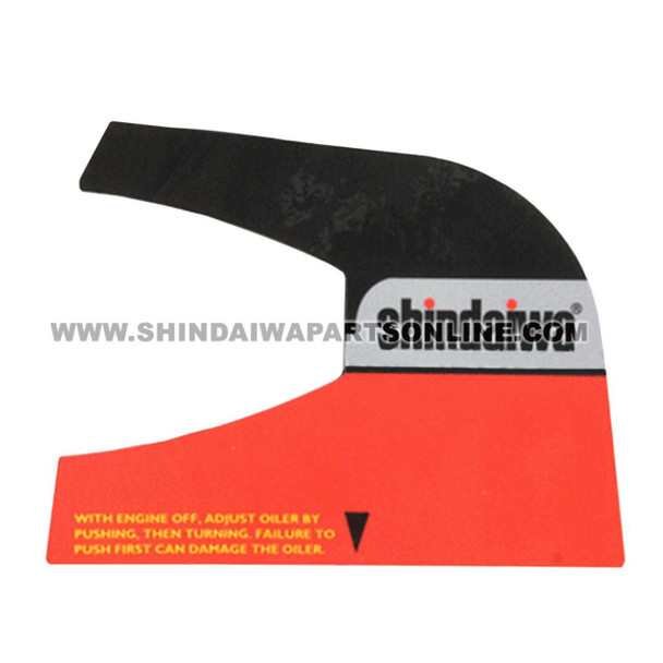 Shindaiwa X505003501 - Label Caution