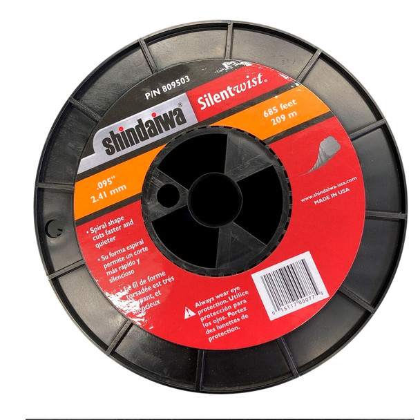 SHINDAIWA .095 3 Lb - Silentwist Spiral Blue Trimmer Line 809503 - Image 1 SHINDAIWA .095 3 Lb - Silentwist Spiral Blue Trimmer Line 809503 - Image 1