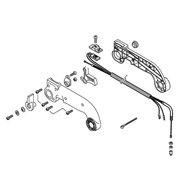 Shindaiwa P021043840 - Throttle Control Kit 633Rt/755 (Original OEM part) Shindaiwa P021043840 - Throttle Control Kit 633Rt/755 (Original OEM part)