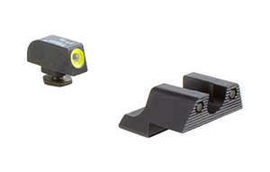Trijicon HD Night Sight Set Fits G42/43/43x/48 Yellow Front Outline Trijicon HD Night Sight Set Fits G42/43/43x/48 Yellow Front Outline