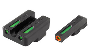TruGlo TFX Pro Green/Orange Fits G17, 17L, 19, 22, 23, 24, 26, 27, 33, 34, 35, 37, 38, 39 TruGlo TFX Pro Green/Orange Fits G17, 17L, 19, 22, 23, 24, 26, 27, 33, 34, 35, 37, 38, 39