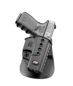 Fobus E2 Paddle Holster fits Glock Models 17, 19, 22, 23, 31, 32, 34, 35 Fobus E2 Paddle Holster fits Glock Models 17, 19, 22, 23, 31, 32, 34, 35