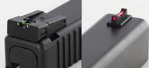 Dawson Precision Adjustable Sight Set 9MM/.40/.357SIG - Fiber Optic Front & Rear Dawson Precision Adjustable Sight Set 9MM/.40/.357SIG - Fiber Optic Front & Rear