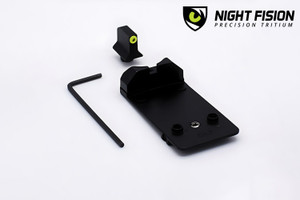 DoveDOT™ Red Dot Mounting Plate Kit – RMSc Footprint/Tritium Front Sight DoveDOT™ Red Dot Mounting Plate Kit – RMSc Footprint/Tritium Front Sight