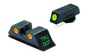 Meprolight Night Sights GRN/ORG Fits G17,19,22,23,24,31,32,34,35 Meprolight Night Sights GRN/ORG Fits G17,19,22,23,24,31,32,34,35