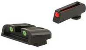TruGlo Brite-Site Fiber Optic Green Rear Red Front Fits G17, 17L, 19, 22, 23, 24, 26, 27, 33, 34,35,38,39 TruGlo Brite-Site Fiber Optic Green Rear Red Front Fits G17, 17L, 19, 22, 23, 24, 26, 27, 33, 34,35,38,39