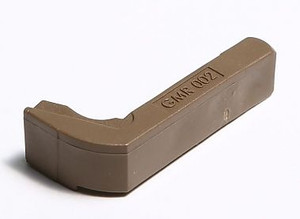 Tan Tactical Extended Magazine Release Fits Glock 45acp, 10mm Tan Tactical Extended Magazine Release Fits Glock 45acp, 10mm
