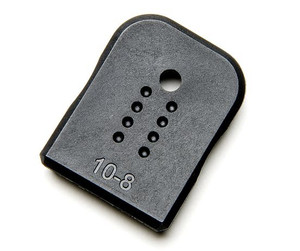 Black 10-8 Performance magazine base pad Black 10-8 Performance magazine base pad